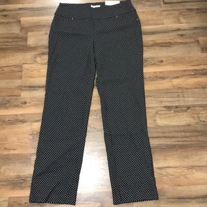Women’s stretchy work/dress pants.